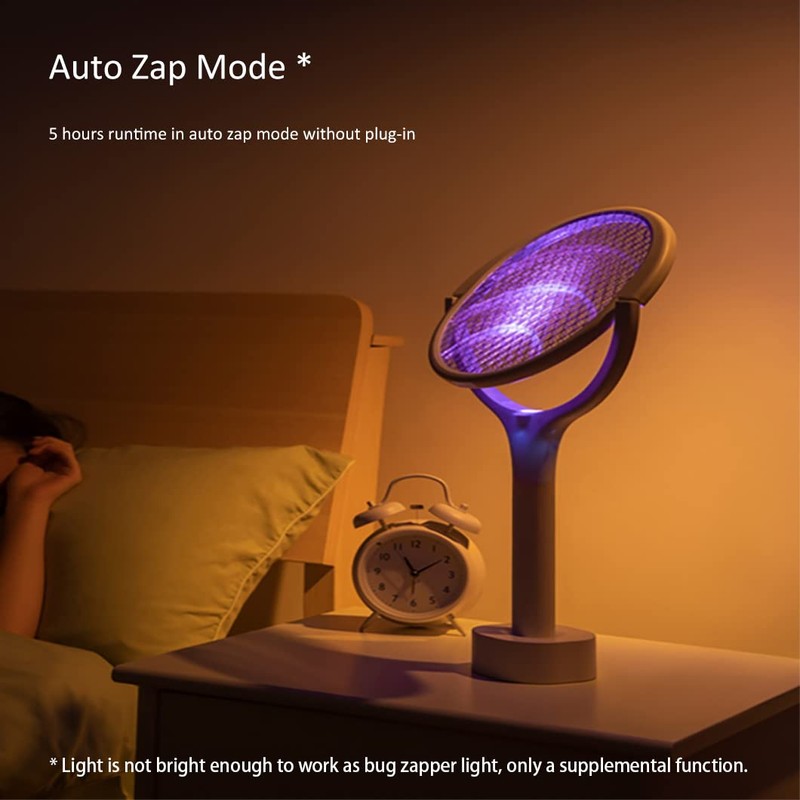 Anne Diary Electric Bug Zapper Racket Mosquito Fly Gnat Wasp