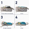Compression Packing Cubes,5 Pcs Travel Packing Cubes Set,Lumobrilla Travel Organisers