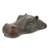 Cabilock Hippo Decoration Resin Floating Pond Statue Hippo Sculpture Outdoor