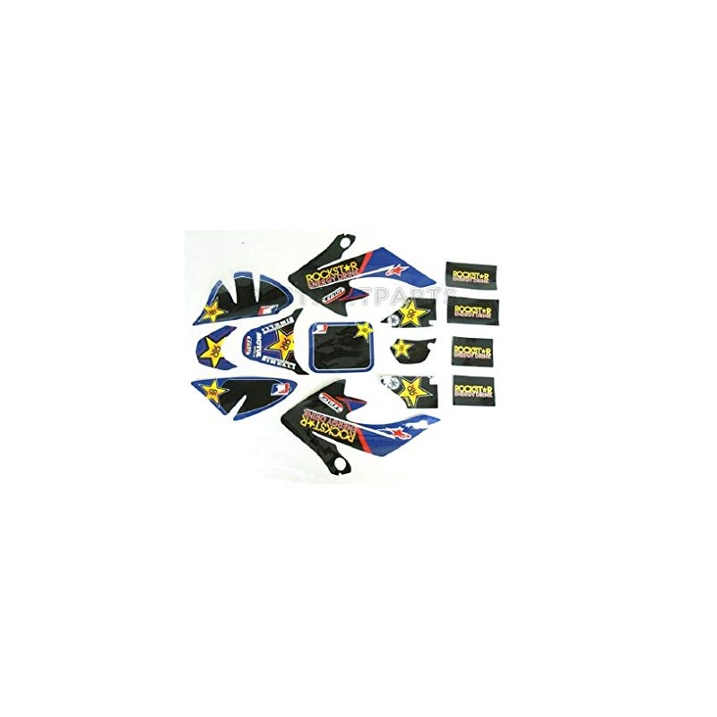 Replacement Energy Drink Style RKSTR Graphics Decals Set Kit for
