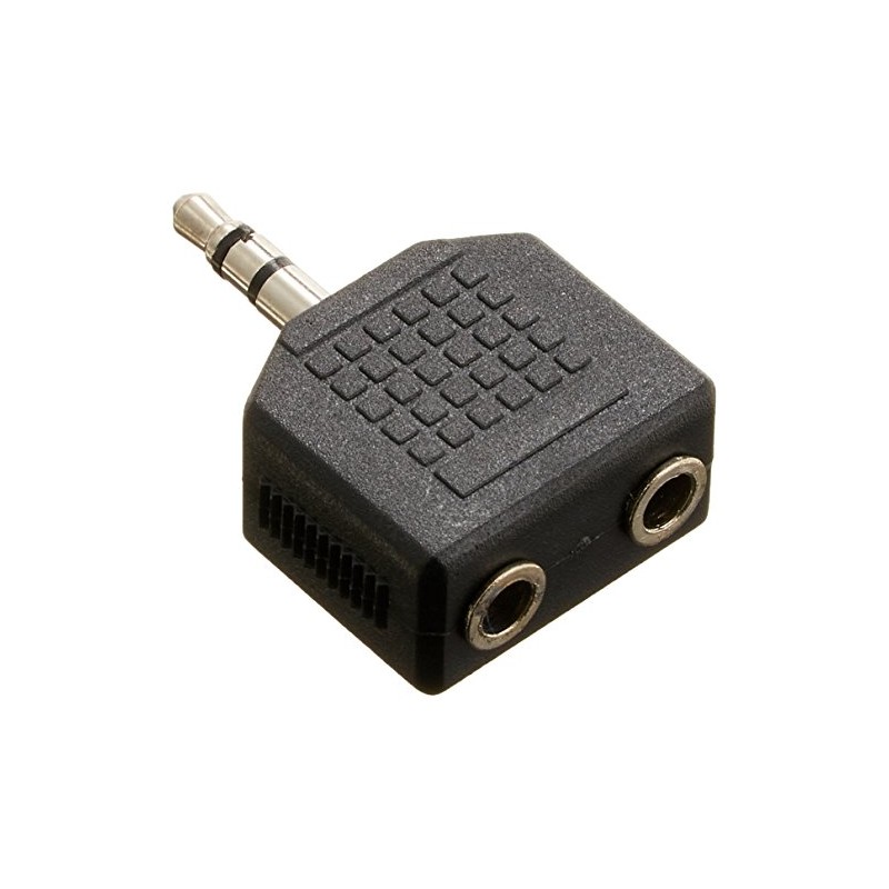 Conversion Meijin 3.5mm Stereo Mini Audio 2 Distribution Adapter, 2