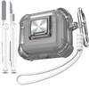 RFUNGUANGO for AirPods 3 Generation Case Cover with Lock,Clear Soft
