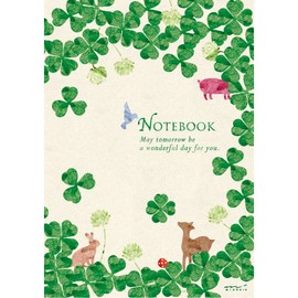 Midori Notebook (A5) Clover Pattern 91802162
