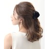 VINGTAINE H-732-BK Belvet Tribon Hair Claw Hair Clip, Hair Accessories,