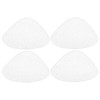 4Pcs Steam Cleaning Machine Pad Microfiber Washable Strong Water Absorption