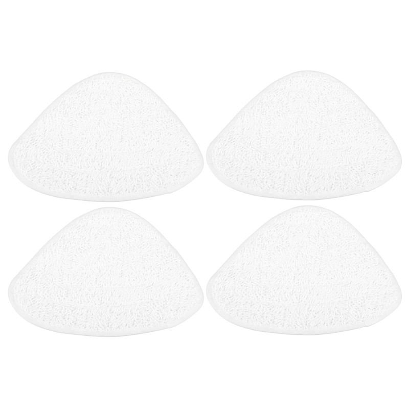 4Pcs Steam Cleaning Machine Pad Microfiber Washable Strong Water Absorption