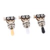 3pcs 3 Way Guitar Toggle Switches Short Straight Switch with