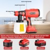 Picvelno Cordless HVLP Paint Sprayer for V20 Craftsman 20V Battery