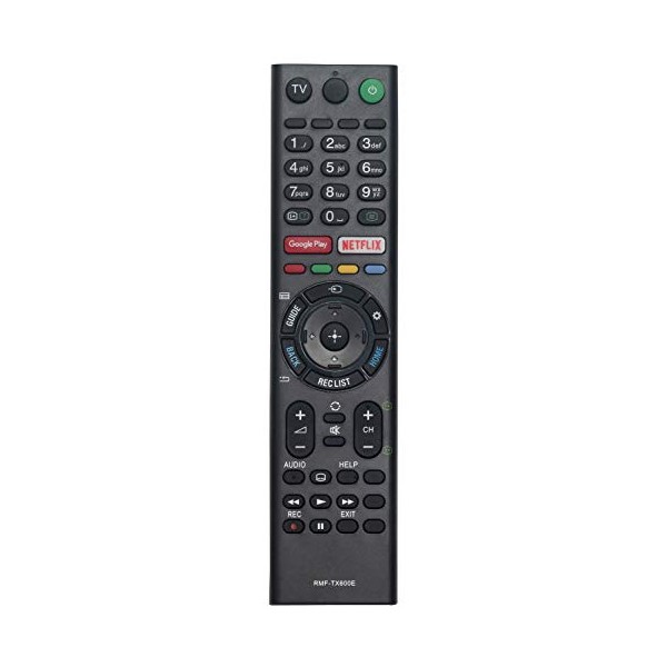 VINABTY RMF-TX600E IR Remote Fit for Sony Android TV KD-48A9