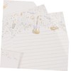 Operitacx 1 Set Gold-Plated Writing Paper Delicate Wedding Envelopes Envelopes