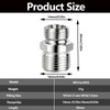2 Pieces M14 to M16 Stainless Steel Accessory Adapter, Mini