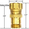 15 psi Water Pressure Reducer Regulator for Drip Tape, 3/4
