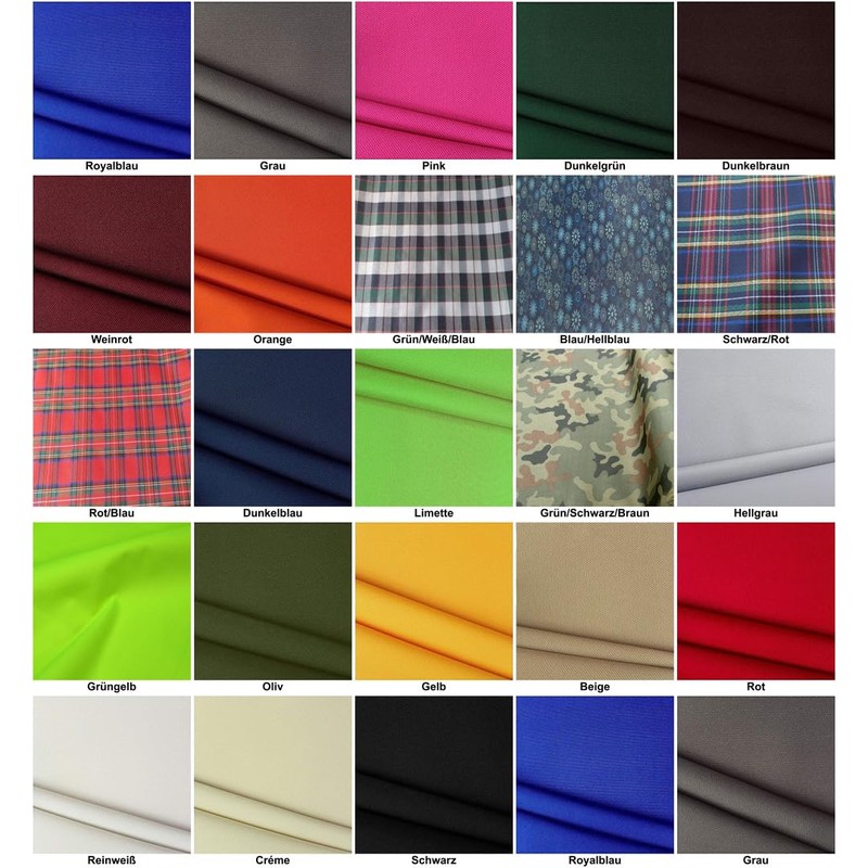StoffBook Blue / Light Blue High Quality Outdoor Canvas 600D