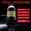 AUIMSOCO 4x 3157 3156 LED Brake Stop Tail Light Bulbs