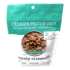 Purely Elizabeth, Oat Pouch Collagen Vanilla Pecan, 8 Ounce