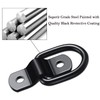 VEEBELL 6 Pack D Ring Tie Down Anchors, Heavy Duty