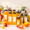 TOMNK 45pcs Juice Bottles, 12oz Reusable Juice Bottles with Caps