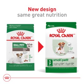 Royal Canin Size Health Nutrition Small Aging 12+ Dry Dog Food, 12 lb bag