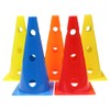 BESPORTBLE Plastic Agility Cones: 5Pcs 12.5 Inch Soccer Agility Training