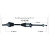 TrakMotive FD-8248 CV Axle