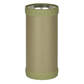 Pearl Metal D-5723 Vacuum Insulated Can Holder, Can Cooler, Can Cooler, Can Cooler, 2-Way Type, For 500 Cans, Outdoors, Khaki