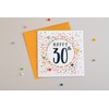 Pom Pom POM043 "30th" Greeting Card
