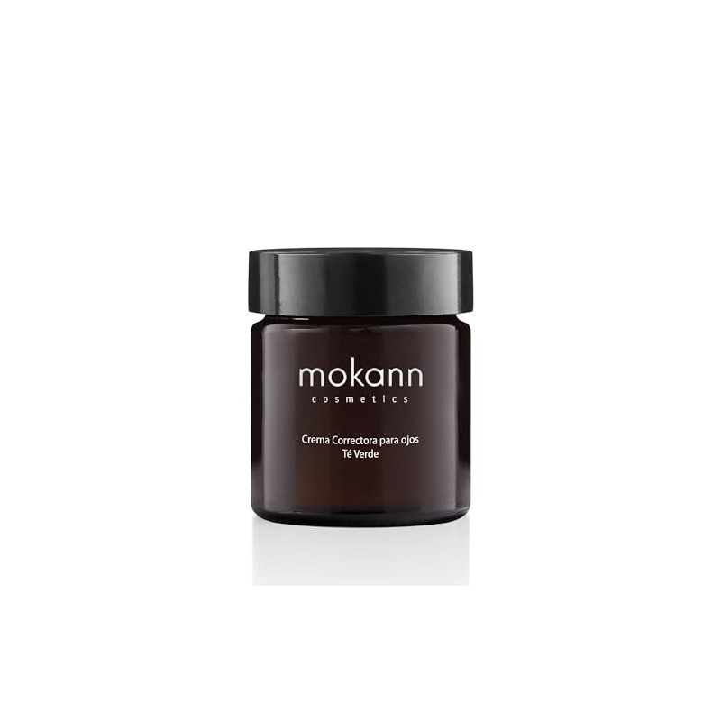 Mokkan Crema Contorno de Ojos Anti-Edad Cafeina Te Verde y