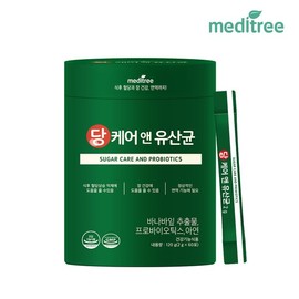 MediTree 메디트리 당케어 앤 유산균 1통 60포 2개월분 Medisree Tongue Care and Probiotics, 1 container, 60 packets, 2 months supply