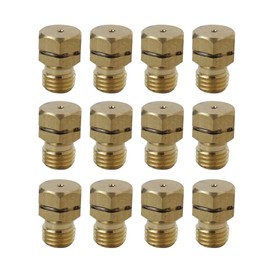BUTITNOW New 12 PCS Brass GRLP4 LP Gas Conversion Kit | Propane Orifice | Gas To Propane Conversion Kit Compatible for Frigidaire/Kenmore/Electrolux/Range/Cooktop/Stove With Instruction