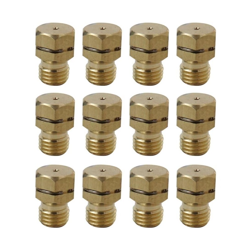 BUTITNOW New 12 PCS Brass GRLP4 LP Gas Conversion Kit