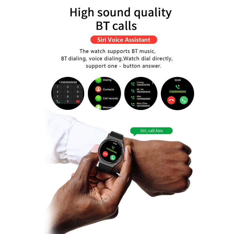 ST5 MAX 1.45'' Smartwatch Intelligent IP67Watch with BT5.0 Waterproof Fitness