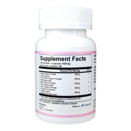 Herbs SRA PAPAYA SEED, Wormwood, Black Walnut, Clove, 120 Caps, Parasite Killer, Digestion - 120 Capsules