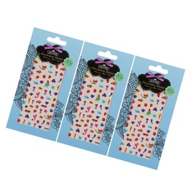 DOITOOL 9sheets Nail Art Decals for Boys and Girls Sea Star Nail Stickers Gel Sticker Kit Fun Fingertip Decorations