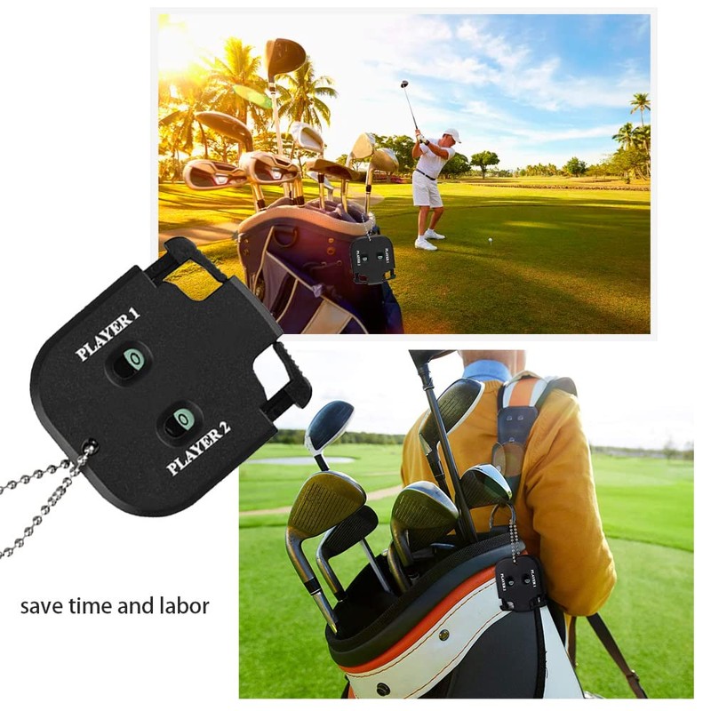 JUNPINGLIN Unisex Dv-0208-g Golf Scorer, Black, One Size UK Golf