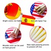 TSMD Spain Stick Flag Spanish Small Mini Hand Held Flags,5x8