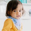 Bazzle Baby Bandana Bib. Teething Bibs with Teether Attached for