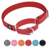 Pimaodog Adjustable Martingale Safety Training Dog Collars, Soft Neoprene Padded