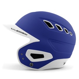 Boombah DEFCON Batting Helmet Royal Blue/White NOSCAE - Size Junior 6 1/4" - 7"