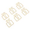 100PCS Funny Cute Paperclips Decorative Metal Small Journaling Paper Clamps