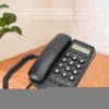 Bewinner Corded Telephone, Landline Phone with Answering Machine, Desktop Wall