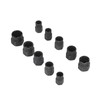 10Pcs Nut Remover Set Stripped Lug Bolt Broken Screw Extractor