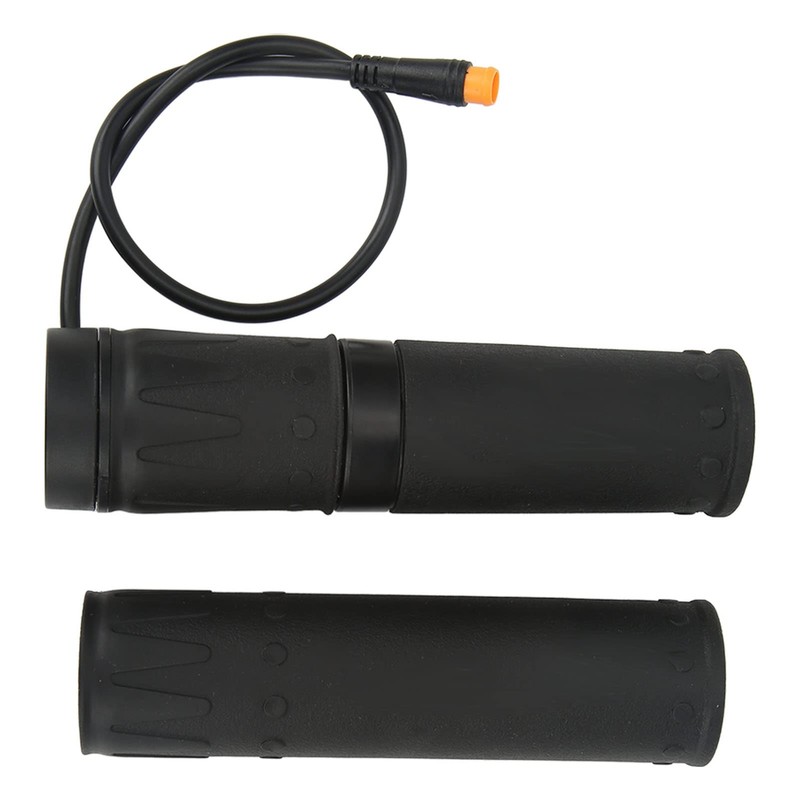 Qinlorgo Electric Bike Twist Throttle, Electric Bike Throttle Grip Split