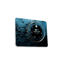 MightySkins Skin Compatible with Nest Thermostat - Blue Storm | Protective, Durable, and Unique Vinyl Decal wrap Cover | Easy to Apply, Remove, and Change Styles | Made in The USA
