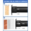 FIRJOY Closet Rods for Hanging Clothes - Heavy Duty, Length