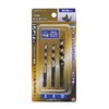 Takagi Earth Man Drill, For Carpentry, Hexagonal Shaft, Triangular Tip Type, 0.23, 0.3 inches (6, 8, 10 mm), Set of 3