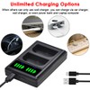 EN-EL20 EN-EL2a Battery Charger is Suitable for Cameras Coolpix P1000,