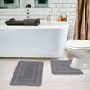EDS 2 Piece Ichra Bath Mat Set Non Slip Ultra