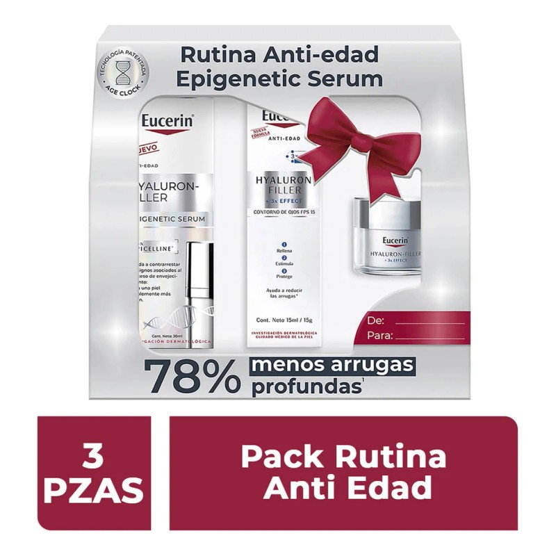 Eucerin Epigenetics30ml+hyaluron Filler Ojos15ml+mini Crema