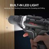 SALEM MASTER Cordless Power Drill, 12V Power Drill 30Nm, 3/8”