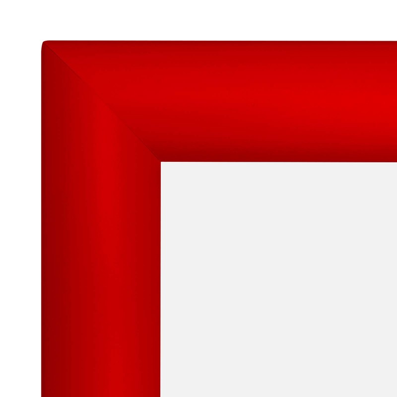 SnapeZo Red Poster Frame 8.5x14 Inches, 1.2 Inch Aluminum Profile,